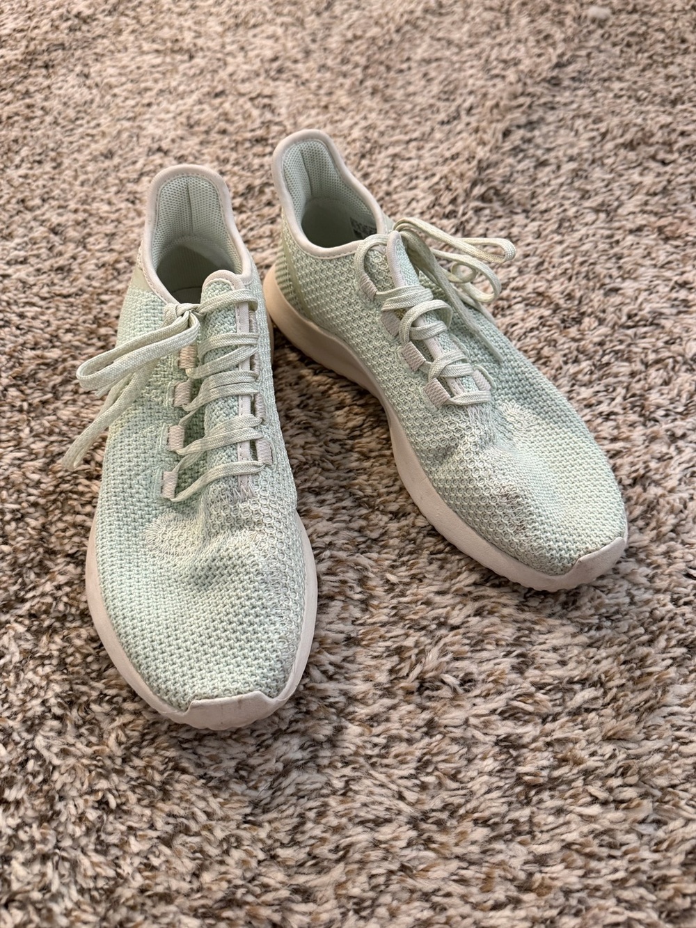 adidas Tubular Shadow Knit Mint Green Sneakers Women’s 6.5
